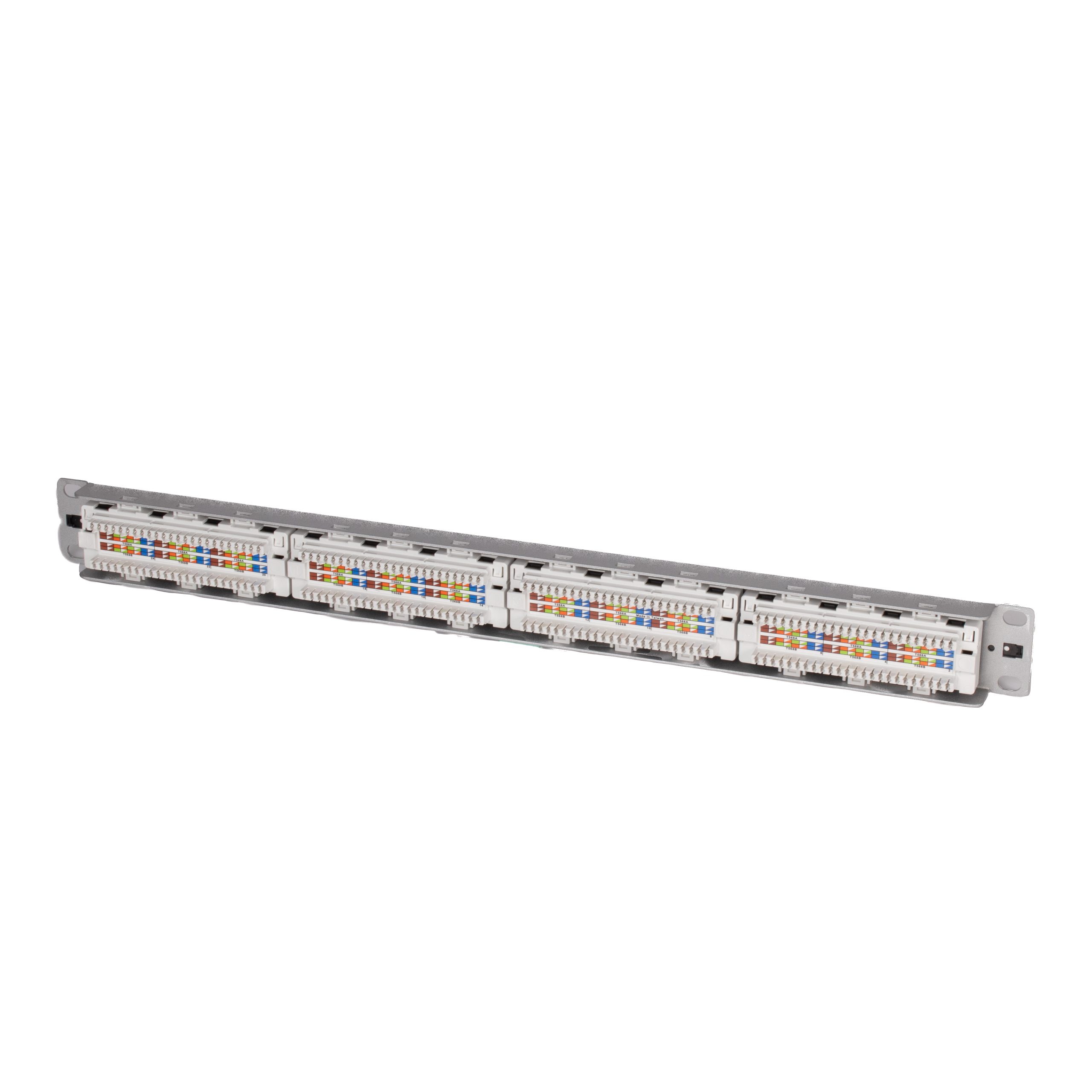 Patch Panel Categoria 6 Slim – 24 Portas